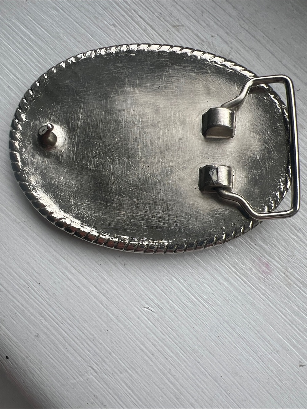 Colorful 3.5” Rhinestone Belt Buckle - Picture 2 of 3